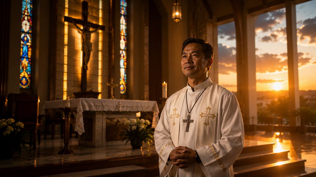 Pelayanan prodiakon di altar